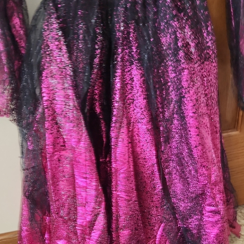 Spirit Shimmer Witch Costume for Kids - Pink and Black - Picture 7 of 8